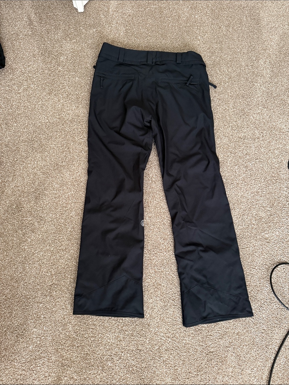 Volcom Black Men's Snow Pants - Picture 6 of 9